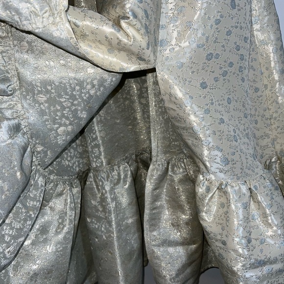 V. Chapman Virginia Tiered Strapless Corset Midi Dress bridal size 4 - Picture 8 of 16